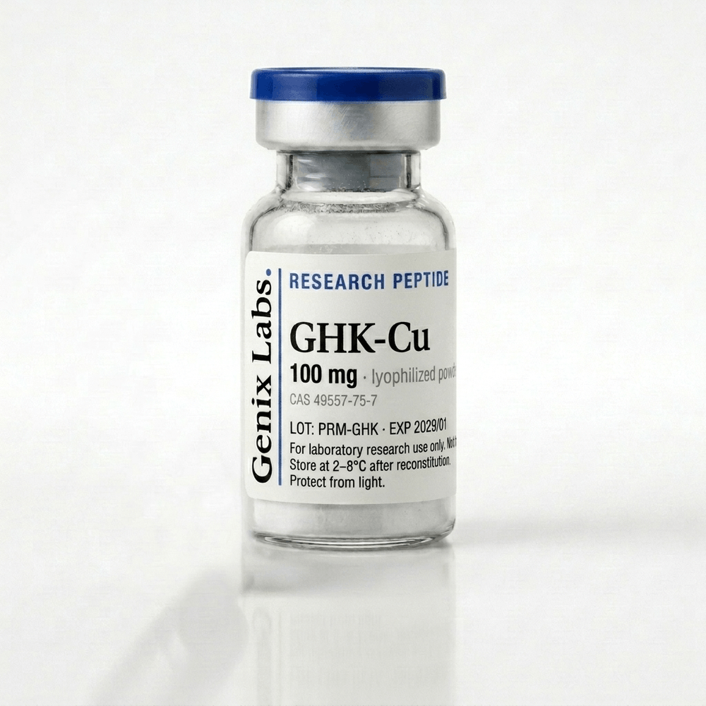GHK-Cu sample vial