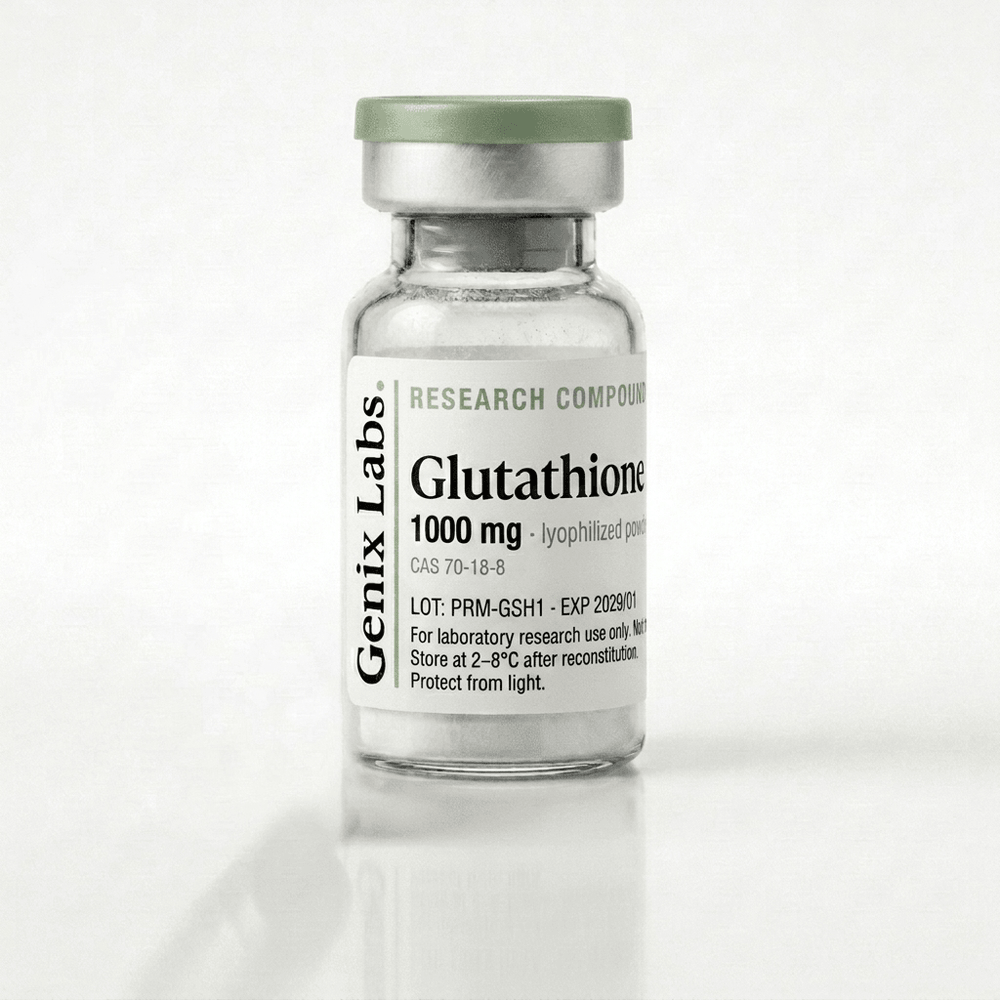 Glutathione sample vial