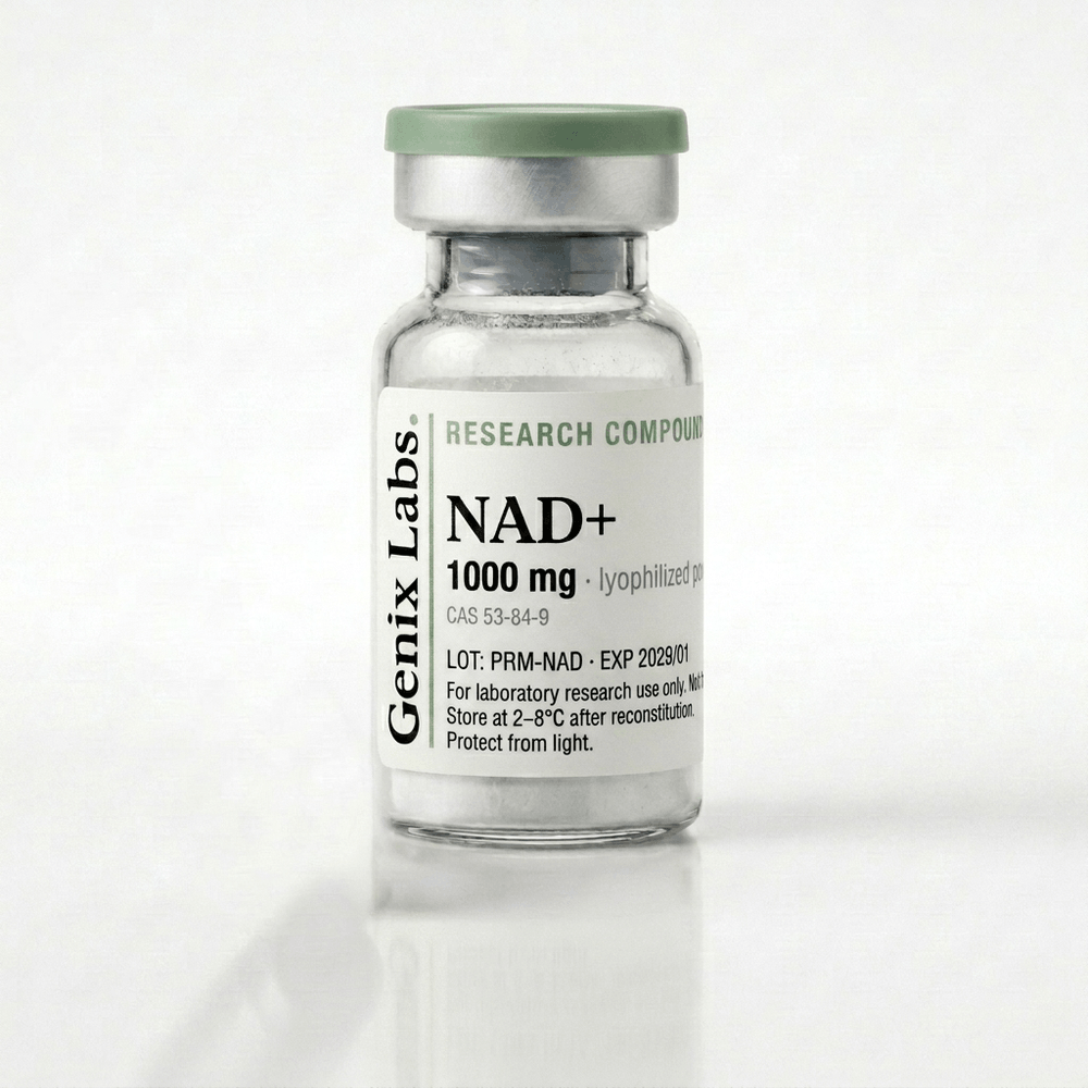 NAD+ sample vial