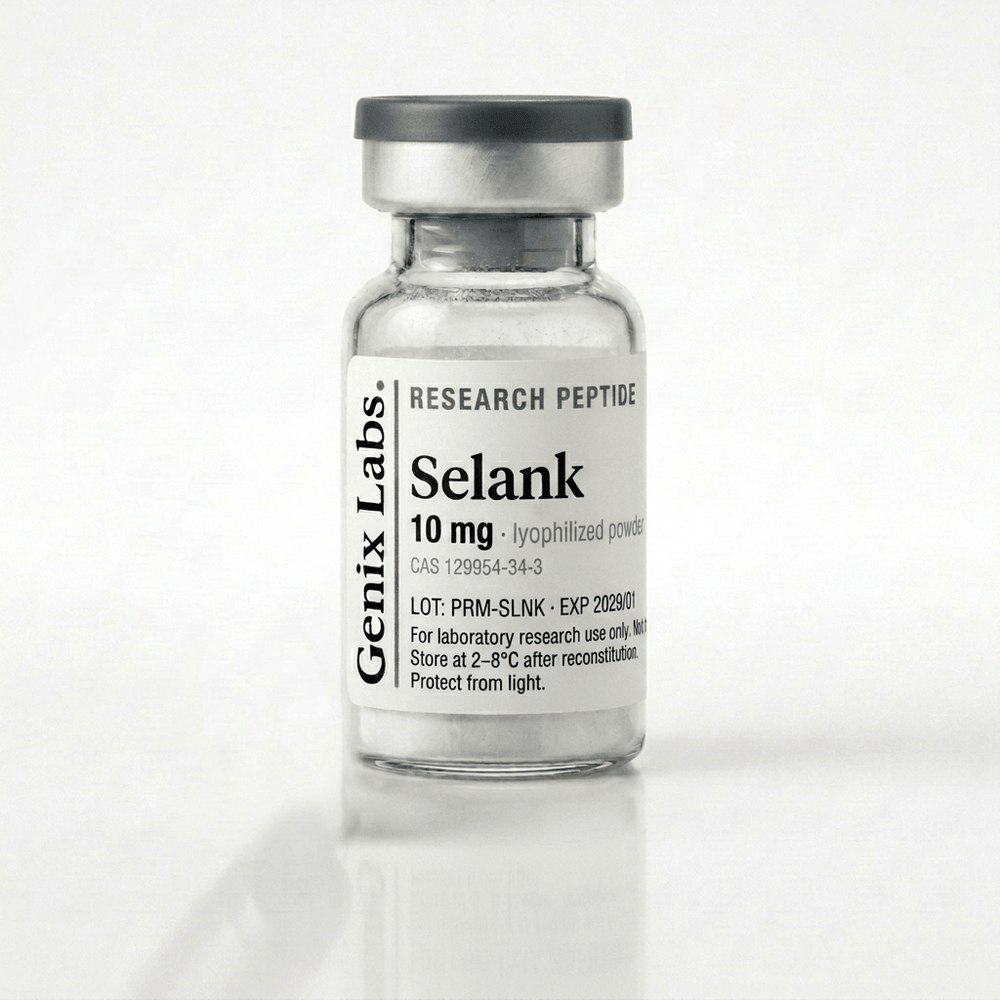 Selank sample vial