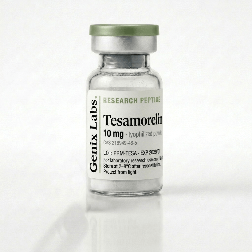 Tesamorelin sample vial